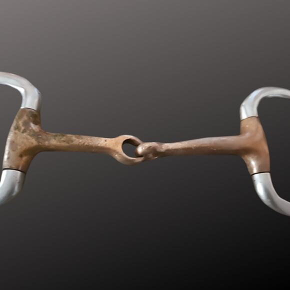 Eggbutt Copper Mouth English Bit Used - Picture 4 of 6